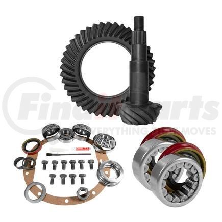 YGK2012 by YUKON - 8.5in. GM 3.73 Rear Ring/Pinion; Install Kit; Axle Bearings; 1.625in. Case Journ