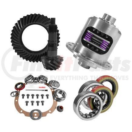 YGK2040 by YUKON - 8.8in. Ford 4.11 Rear Ring/Pinion; Install Kit; 31spl Posi; 2.53in. Axle Bearing