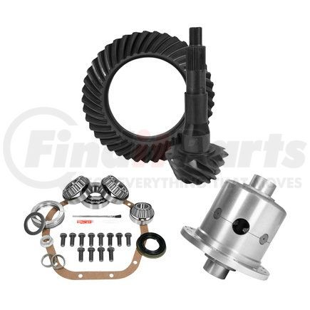 YGK2144 by YUKON - 10.5in. Ford 4.11 Rear Ring/Pinion; Install Kit; 35 Spline Posi