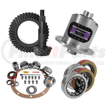 YGK2214 by YUKON - 8.2in. GM 3.73 Rear Ring/Pinion; Install Kit; 28spl Posi; 2.25in. Axle Bearings