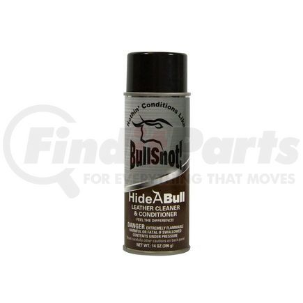 10899010 by BULLSNOT! - HideABull Leather Cleaner and Leather Conditioner - for Use On Leather Apparel Furniture Car Boat Truck, 14 Oz.