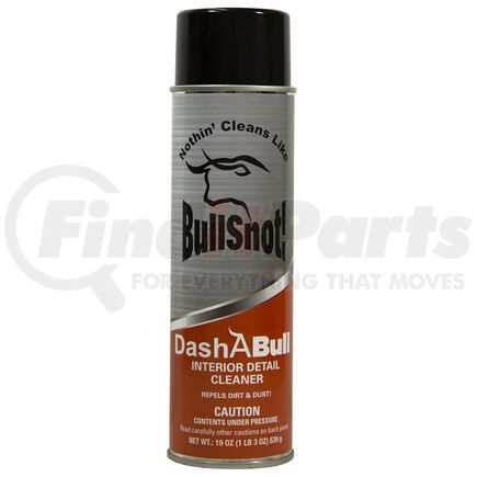 10899011 by BULLSNOT! - DashABull Interior Detail Cleaner Car Detailing Foam Protectant - Safe for Plastics, 19 Oz.