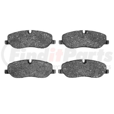 1311-1098-00 by DYNAMIC FRICTION COMPANY - 3000 Semi-Metallic Brake Pads