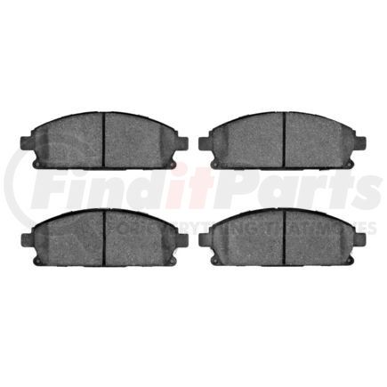 1551-0691-00 by DYNAMIC FRICTION COMPANY - 5000 Advanced Brake Pads - Ceramic