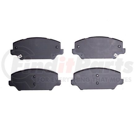 1551-2049-00 by DYNAMIC FRICTION COMPANY - 5000 Advanced Brake Pads - Ceramic
