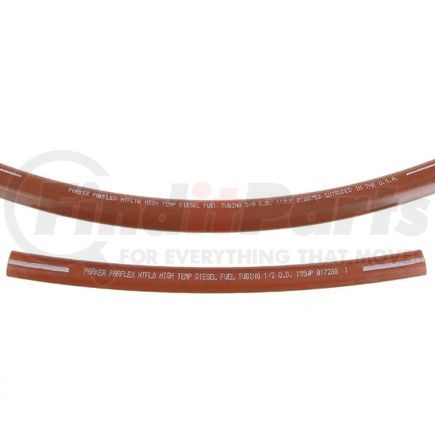 HTFL10BBRN250-TEMP by PARKER HANNIFIN - Diesel Fuel Transfer Tubing - High Temperature Up To 266˚F (130˚C), Brown, Nylon, 0.441" ID, 5/8" OD