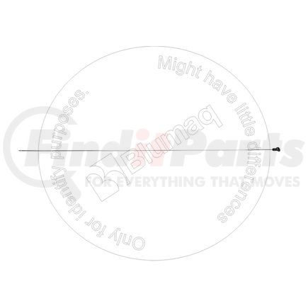 7V5542 by BLUMAQ - Engine Oil Dipstick - 1.5 in x 1.5 in, Fit for Caterpillar Applications