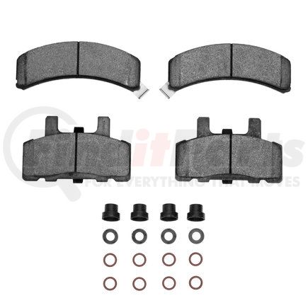 1400-0369-01 by DYNAMIC FRICTION COMPANY - Ultimate Duty Performance Brake Pads and Hardware Kit