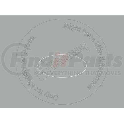 9X7288 by BLUMAQ - Parking Brake Seal - 442 mm. ID, 2 mm. Radial Height