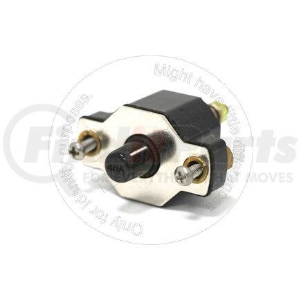 9Y0951 by BLUMAQ - Circuit Breaker - 120V Max, 40 AMP, with Manual Reset