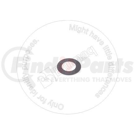 8E8310 by BLUMAQ - Transmission Mount Washer - 42.9 mm. ID, 71.4 mm. OD, 1.98 mm. Thick, 6 Grooves