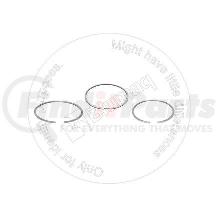 8N0822 by BLUMAQ - Engine Piston Ring Set