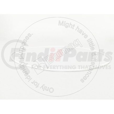 8S3371 by BLUMAQ - Multi-Purpose Seal Ring - Plastic, 248.41 mm. ID