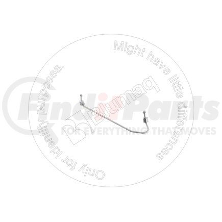 9S1230 by BLUMAQ - Fuel Injector Line - 13.3" Long