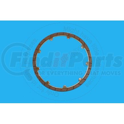 1076954 by BLUMAQ - Travel Motor Friction Plate - 165 mm. OD, 3.1 mm. Thick, with Parallel Grooves