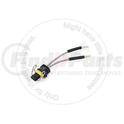 1567106 by BLUMAQ - Auxiliary Light Wiring - 4.5 in x 4 in x 0.8 in, Fit for Caterpillar Applications