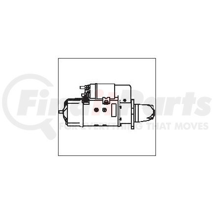 M0017703ME by LEECE NEVILLE - Heavy Duty Starter Motor