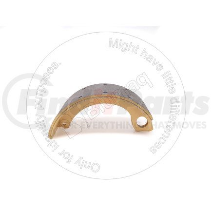 1962315 by BLUMAQ - Drum Brake Shoe - Left, 13.8 in x 6.6 in x 6.6 in, Fit for Caterpillar Applications