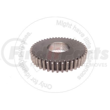 6I6585 by BLUMAQ - Driven Steer Axle Planet Gear - Steel, 44 Spur Teeth, 2.5" ID, 6.36" OD