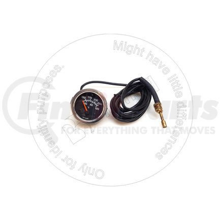Blumaq 4W2683 Engine Coolant Temperature Gauge Engine Coolant Temperature Gauge - 3.1" OD, 130-250 Deg. F