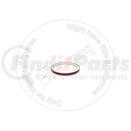 VO11005015 by BLUMAQ - Carbon Scraper Ring - on Loading Unit, fits Volvo Wheel Loaders L Series