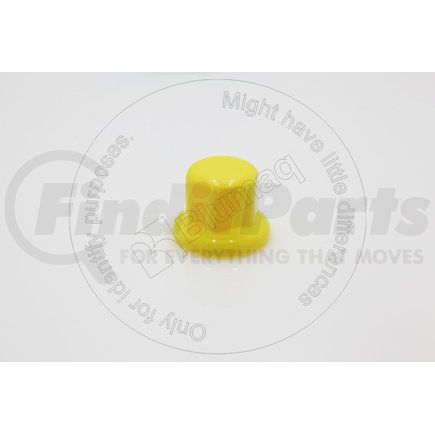 VO11100354 by BLUMAQ - Wheel Lug Nut Cap - Yellow, fits Volvo