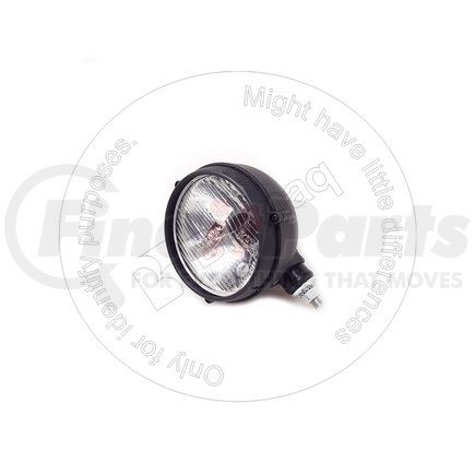 VO4928197 by BLUMAQ - Headlight - Rear, Round, Clear, LED, fits Volvo Dumper