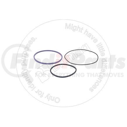 VO85103699 by BLUMAQ - Engine Cylinder Liner Seal Set - fits Volvo D11 Egngine