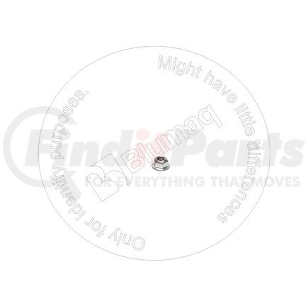 VOE60113166 by BLUMAQ - Flange Lock Nut