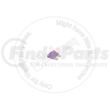 VO981405 by BLUMAQ - Power Distribution Block Fuse - 3 AMP
