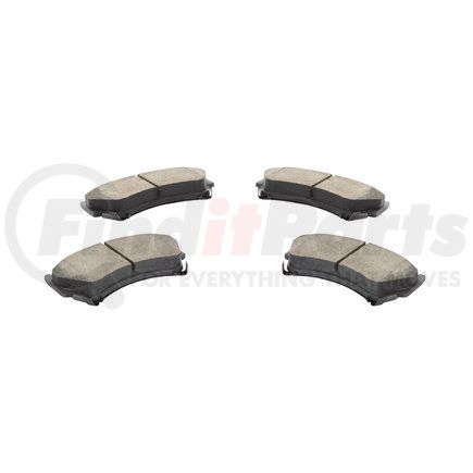 1000-0668M by MPA ELECTRICAL - QB Semi-Metallic Brake Pads