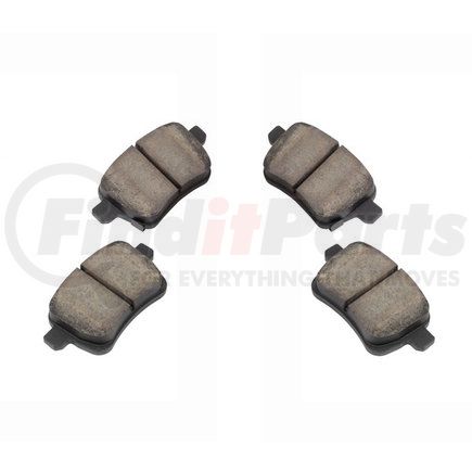 1000-1722M by MPA ELECTRICAL - QB Semi-Metallic Brake Pads