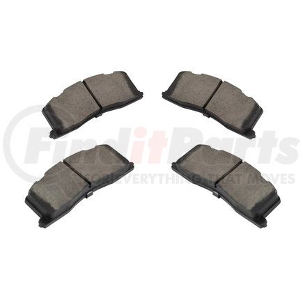 1001-0501C by MPA ELECTRICAL - Quality-Built Premium Ceramic Brake Pads w/ Hardware