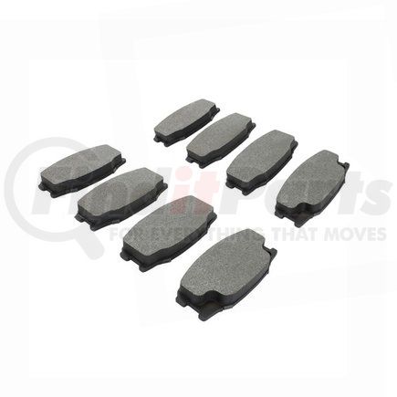 1001-0734M by MPA ELECTRICAL - Quality-Built Premium Semi-Metallic Brake Pads