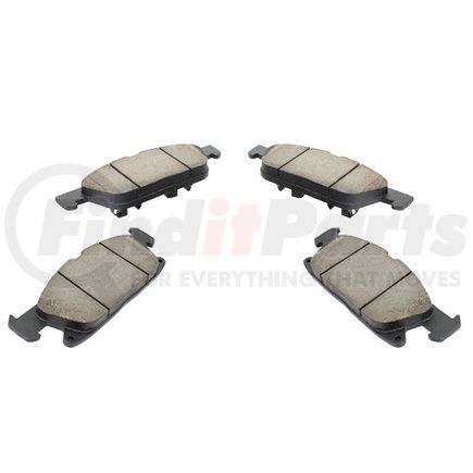 1001-1818AC by MPA ELECTRICAL - Quality-Built Premium Ceramic Brake Pads