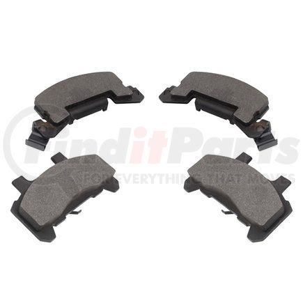 1003-0289M by MPA ELECTRICAL - Quality-Built Black Series Semi-Metallic Brake Pads