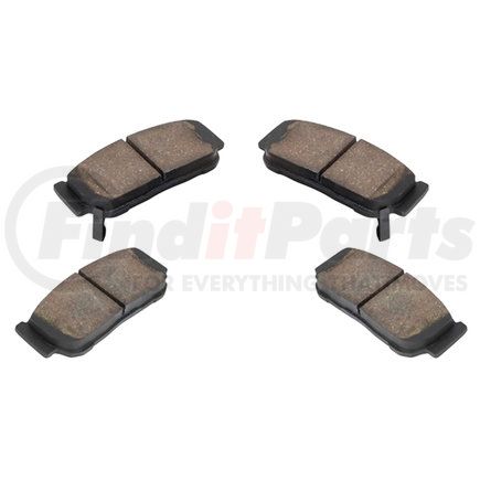 1003-0954AC by MPA ELECTRICAL - Quality-Built Black Series Ceramic Brake Pads w/ Hardware