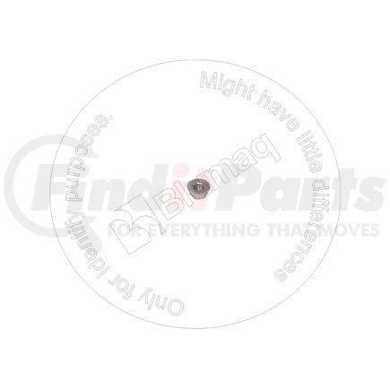 P2318A604 by BLUMAQ - Nut - Hexagonal, Flange