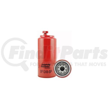 Hasting Filter BF1249-SP Fuel Water Separator Filter Fuel/Water Separator Spin-on with Drain and Sensor Port