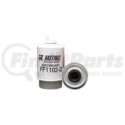 FF1102-D by HASTING FILTER - Secondary Fuel/Water Separator Element with Drain