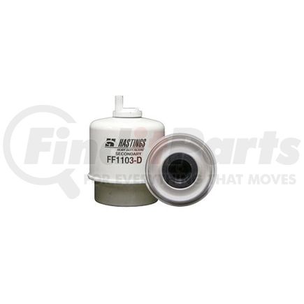 FF1103-D by HASTING FILTER - Secondary Fuel/Water Separator Element with Drain