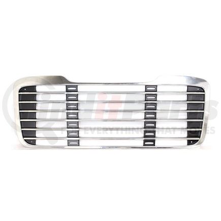 TR025-FRGRC by TORQUE PARTS - Grille - Front, Chrome, Plastic, without Bug Screen, for 2003-15 Freightliner M2