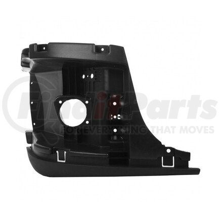 TR072-FRIB-R by TORQUE PARTS - Passenger Side Inner Bumper Support with Fog Light Hole for 2008-17 Freightliner Cascadia