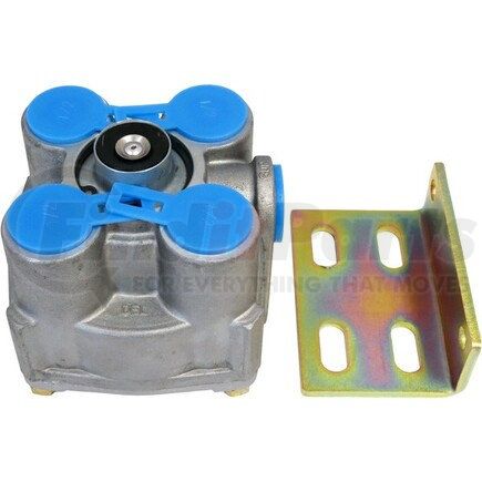 TR102626 by TORQUE PARTS - R-12 Air Brake Relay Valve - Vertical Mount, (4) 1/2" Delivery Ports, 1/4" Control Port, 1/2" Supply Port