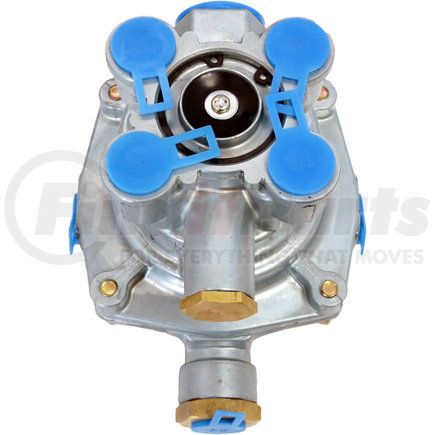 TR110205 by TORQUE PARTS - Air Brake Emergency Relay Valve - Charging Style, with Ratio Feature, 3/8" Delivery/Supply/Control Ports, 3/4" Reservoir Port, for Pre-FMVSS-121 Trailers