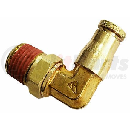 TR14SEF14 by TORQUE PARTS - Male Elbow Fitting - Brass, Push To Connect, 1/4" OD x 1/4" ID