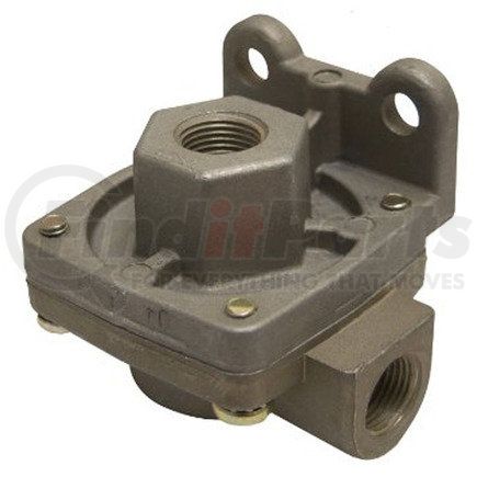 TR229860 by TORQUE PARTS - QR-1 Air Brake Quick Release Valve - 3/8" Delivery Port, 1/2" Supply Port