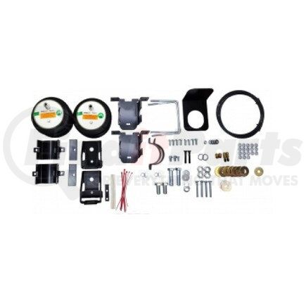 TR2550AS by TORQUE PARTS - Air Suspension Helper Spring Kit - Complete Kit, Rear only, In-Bed Hitch Compatible