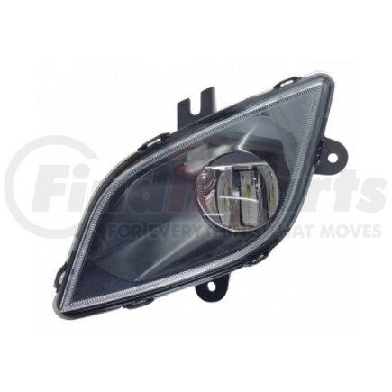 TR437-FRFL-L by TORQUE PARTS - Fog Light - Driver Side, Clear Lens, for 2018+ Freightliner Cascadia Trucks