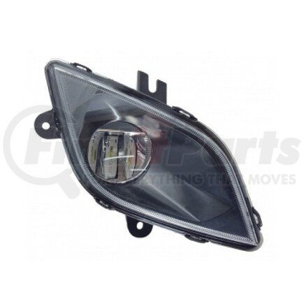 TR437-FRFL-R by TORQUE PARTS - Fog Light - Passenger Side, Clear Lens, for 2018+ Freightliner Cascadia Trucks